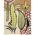 thumbnail image 2 of Taylor, Kris 12x14 White Modern Wood Framed Museum Art Print Titled - Go Go Leaves I, 2 of 4