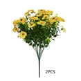 thumbnail image 2 of Artificial Violet Bouquets, Artificial Eucalyptus Floral Stems for Garden Decor, Realistic Plastic Flower Bundles for Vases and Window Boxes, 2 Pieces, SouMaox, 2 of 6