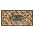 thumbnail image 1 of Mohawk Home Ornamental Entry Door Mat, 2'x4, Mineral Stone, 1 of 1