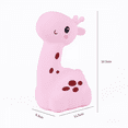 thumbnail image 2 of Silicone Night Light Bedroom Bedside Sleeping Giraffe Lamp Atmosphere (Pink)7-Color Remote Control, 2 of 4