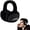 Black, variant on Winter Ear Muffs for Men: Adjustable Furry Ear Muffs, Winter Earmuffs, Foldable Ear Muffs Warmers for Cold Weather