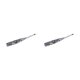 thumbnail image 4 of sweethay Lote de 15 unidades de señuelos blandos de gusano de silicona para pesca, señuelos artificiales de pesca de 38mm, cebos artificiales 9 # 2piezas sweethay CBP028697, 4 of 5