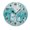 FFclock027, variant on ZXCXRQFa Wooden Clocks Cute Llama Wearing Blazing Hat Wall Clock Non Ticking Silent Kitchen Clock Round Battery Operated Clocks 10 inch for Living Room Bedroom Decor