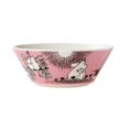 thumbnail image 1 of ARABIA Pink Moomin Bowl - Love, 1 of 4