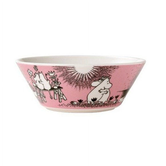 ARABIA Pink Moomin Bowl - Love