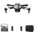 thumbnail image 2 of RC Quadcopter Dual Camera RC Aircraft One-button Takeoff (2Battery GL Black) Likrtyny libre de BPA, 2 of 9