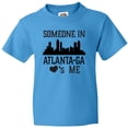 thumbnail image 3 of Inktastic Atlanta Georgia Someone Loves Me Skyline Youth T-Shirt, 3 of 5