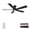 Reversible Blade: Wooden/Walnut, variant on Smaair 52 inch 5 Blades Low Profile Modern Indoor Wifi Ceiling Fan with Dimmable LED Light