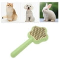 thumbnail image 6 of Unique Bargains 1 Pc Durable Pet Grooming Brush for Dog for Cat 7.87"x3.74"x1.81" Green, 6 of 6