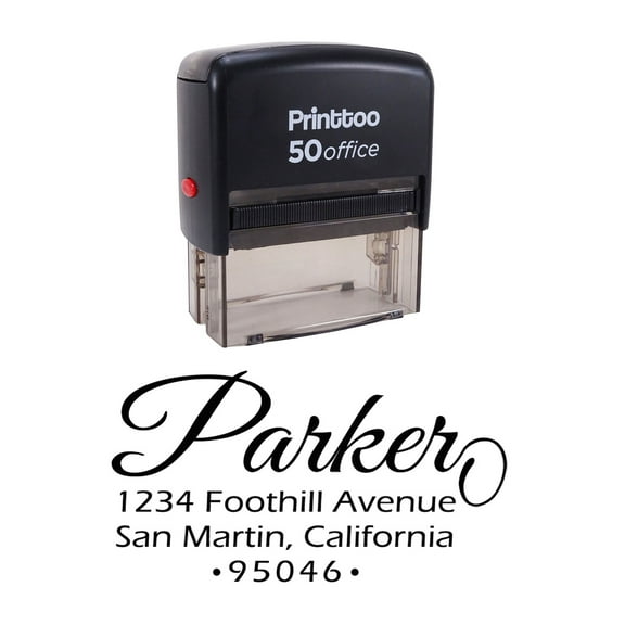 Printtoo Teacher's Stamp Keep Trying! Self-inking stamp Rubber stamp Teacher Grading For School Classroom & Homework Supplies-42x9 mm - Black