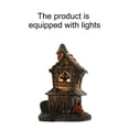 thumbnail image 4 of Horror Haunted Lit House Divertida Casa De Halloween Estatua Casa De Resina De Halloween Con Estatua De Casa De Resina Ligera Decoración Decorativa De Halloween Para Escritorio Advancent HA027980-02, 4 of 7