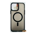 thumbnail image 3 of Xpression Phone Case For Samsung Galaxy S25 Fan Edition /Galaxy S25 FE Compatible with MagSafe Strong Magnetic Slim Translucent Matte Back TPU Shockproof Design Cover, Black, 3 of 11