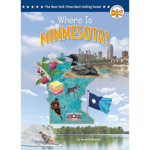 Who Hq: The 50 States Where Is Minnesota?, (Hardcover)