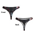thumbnail image 3 of Fotbe Rose Full Moon Black Wolf Tanga Sin Costuras para Mujer con Estampado – Panties Invisibles, Transpirables y Cómodos para Uso Diario-Medium, 3 of 6