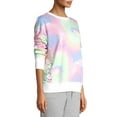 thumbnail image 6 of Secret Treasures Women's and Women's Plus Lace-Up Pullover Sweatshirt, 6 of 6