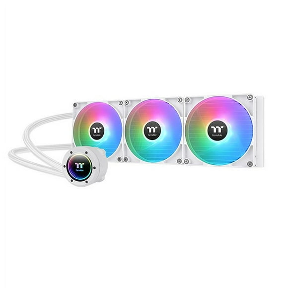 Thermaltake - K Cooler TH420 V2 ARGB Sync All-In-One Liquid Cooler - Snow Edition