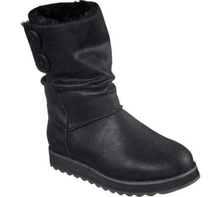 skechers women's keepsake blur boots black