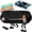 Black, variant on Lifepro Waver Mini Vibration Plate Exercise Machine – Whole Body Vibrating Plate Machine for Lymphatic Drainage, Muscle Toning & Recovery with Resistance Bands & Remote
