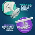 thumbnail image 5 of GuruNanda Retainer & Aligner Cleaning Pod for Retainers, Dentures, Mouthguards, Aligners- 3 Modes, 45kHz Ultrasonic Cleaner, 190 ml Capacity, 5 of 10