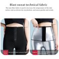 thumbnail image 3 of Pantalones De Chándal De Sauna Para Mujer, Mallas De Entrenamiento Adelgazantes, Pantalones Cortos De Entrenamiento De Cintura Alta Para Ejercicio Físico Sweethay OD015139-02, 3 of 6