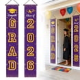 thumbnail image 3 of Graduation Decorations 2026 Porch Banner, Congrats Grad Class of 2026 Banner, 2026 Graduation Decorations for Door and Porch Class of 2026 Party Supplies, 3 of 9