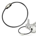 thumbnail image 2 of BinKFF Stainless Steel Loops 2mm Coated Wire Keychain Cable Large Keyrings 6 inch Key Chain for Luggage Tags, Key Tags, Keyrings, Kitchen utensils, Duster-Assorted Colors, 2 of 8