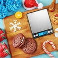 thumbnail image 4 of Kitchen Scale, AMIR 0.01g/500g Back-Lit LCD Display 2 Trays Digital Scale for Cooking Baking Medcine Black, 4 of 10