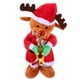 thumbnail image 4 of Muñeco de peluche animado, adorable peluche de alce navideño, juguete musical con sonido, muñeca de música eléctrica, regalo para niños, decoración del hogar sin batería, 4 of 8
