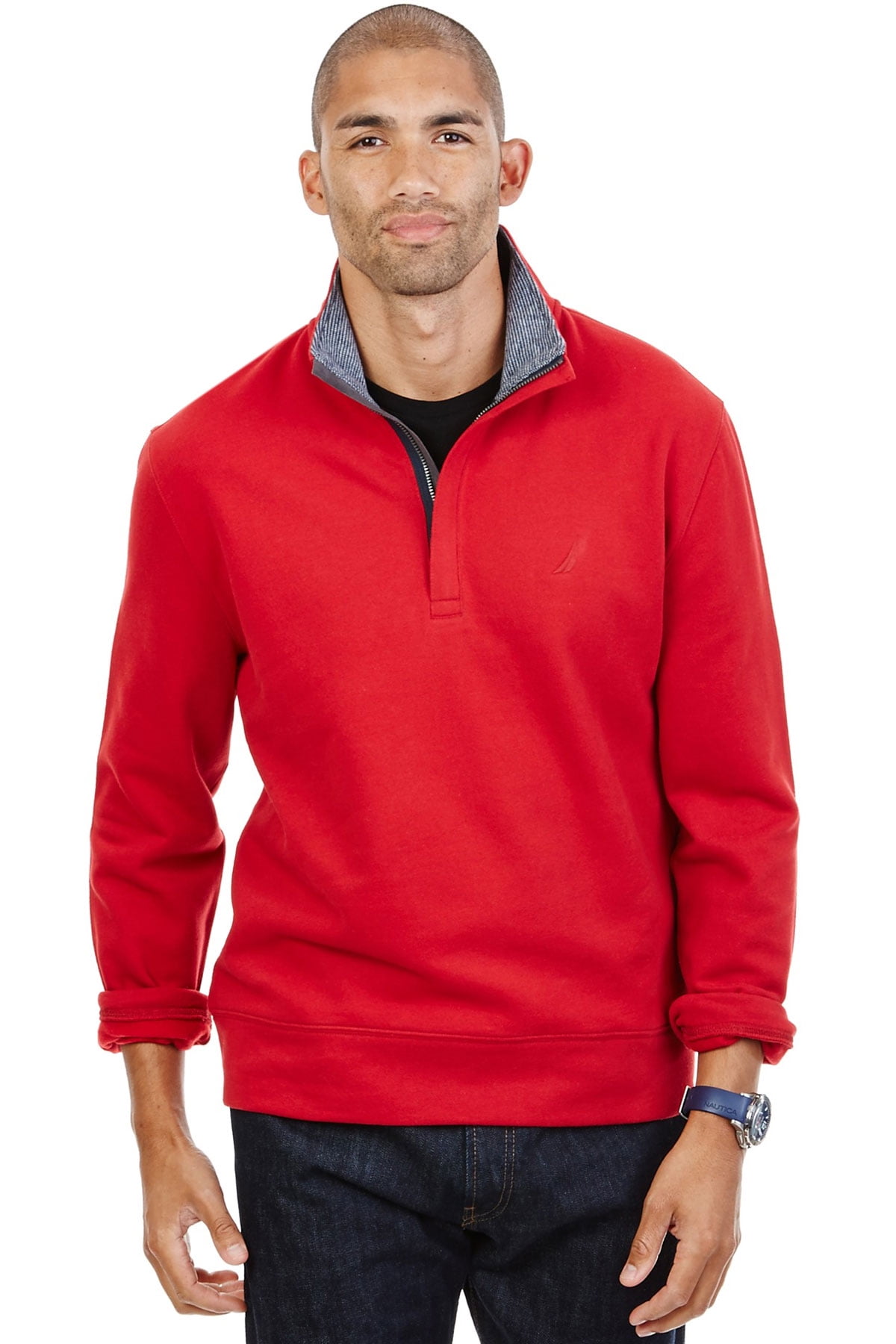 nautica zip up fleece