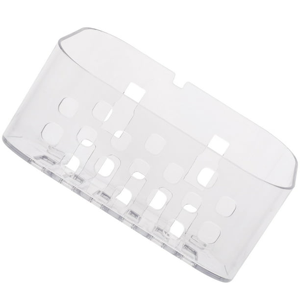 FOMIYES Estante De Almacenamiento Adhesivo Para Montaje En Pared Sin Taladro Transparente