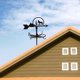 thumbnail image 5 of 2x Weathervane Wind Direction Indicator Scene Outdoor Garden Roof Ornaments kusrkot Veleta, 5 of 8