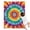Rainbow Tie Dye, variant on Rainbow Tie Dye Mandala Pattern Blanket,Comfortable Soft Flannel Throw Blanket,All Season,Warm Lightweight Blankets for Sofa Bed Couch Living Room Chair,30"x40"