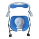 thumbnail image 4 of Silla Cómodo Ducha De Lujo Eko-Mobility Aluminio Con Descansabrazos Azul ED500502J, 4 of 6