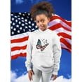 thumbnail image 2 of Freedom Butterfly Hoodie Juniors -Image by Shutterstock,  Small, 2 of 4