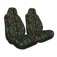 thumbnail image 2 of Naloa Pineapples Car Seat Covers 2PCs Front Car Seat Covers Universal fit for Most Cars SUVs and Trucks - 2 PCS, 2 of 5