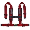 thumbnail image 1 of STVMotorsports Safety Harness (4 Point 2 H-Type, Red), 1 of 4