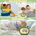 thumbnail image 5 of Cute Alarm Clock OK to Wake Clock, Toddler Sleep Training Clock with Night Light,5 Alarms,Snooze,Date and Temperature Cute Clock for Girls and Boys, 5 of 7