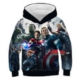 thumbnail image 1 of Arvel Spider-man nueva llegada otoño niños niñas sudaderas vengadores estampado 3D Venta caliente niños ropa manga larga deporte camisas 4T zhangmengya CONDUJO, 1 of 2