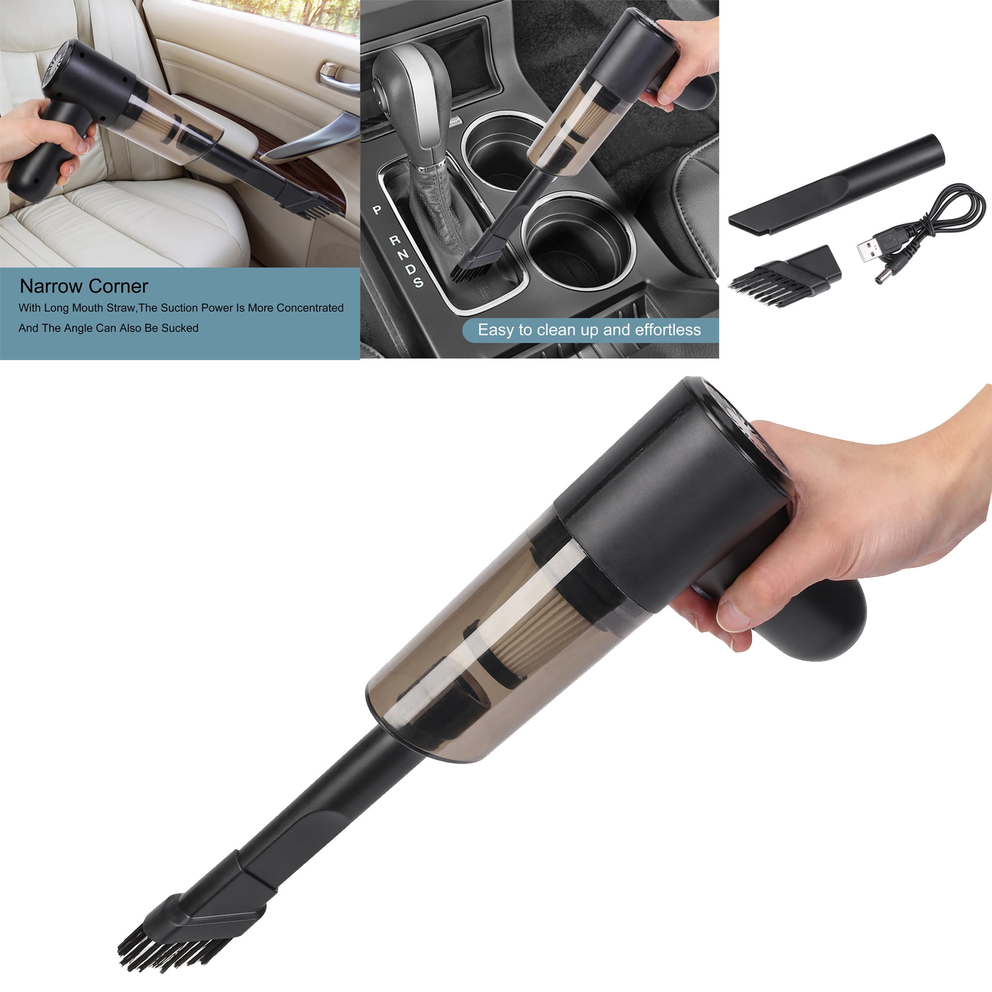 YouLoveIt Handheld Vacuum Cordless 120W Portable Small Cordless Handheld Vacuum Cleaner