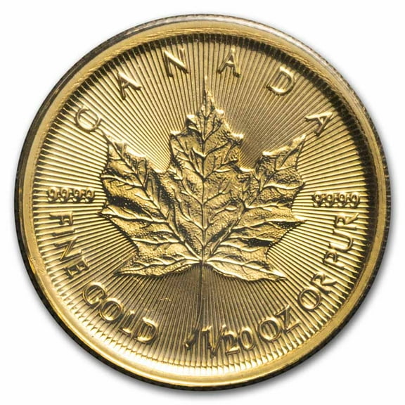 2023 Canada 1/20 oz Gold Maple Leaf BU