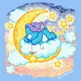 thumbnail image 2 of Infant's Care Bears Bedtime Bear Moon Painting  Bodysuit, 2 of 3