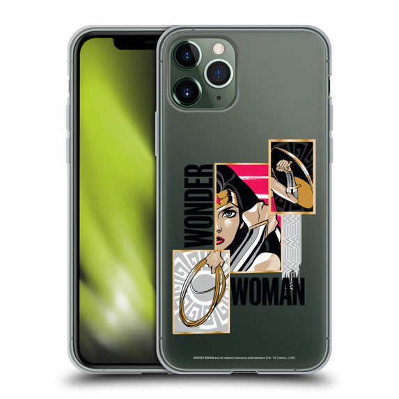 Head Case Designs Officially Licensed Wonder Woman DC Comics Graphic Arts Weapons Soft Gel Case Compatible with Apple iPhone 11 Pro