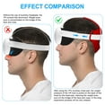 thumbnail image 6 of TPU Head Strap Pad Comfortable Headset Strap Pad for Meta Quest 3 (Red), 6 of 7