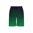 thumbnail image 4 of Lenago Cargo Shorts for Men Shorts for Men Men's Summer Casual Printing Elastic Waist Drawstring Sports Lightweight Breathable Pocket Green S, 4 of 5