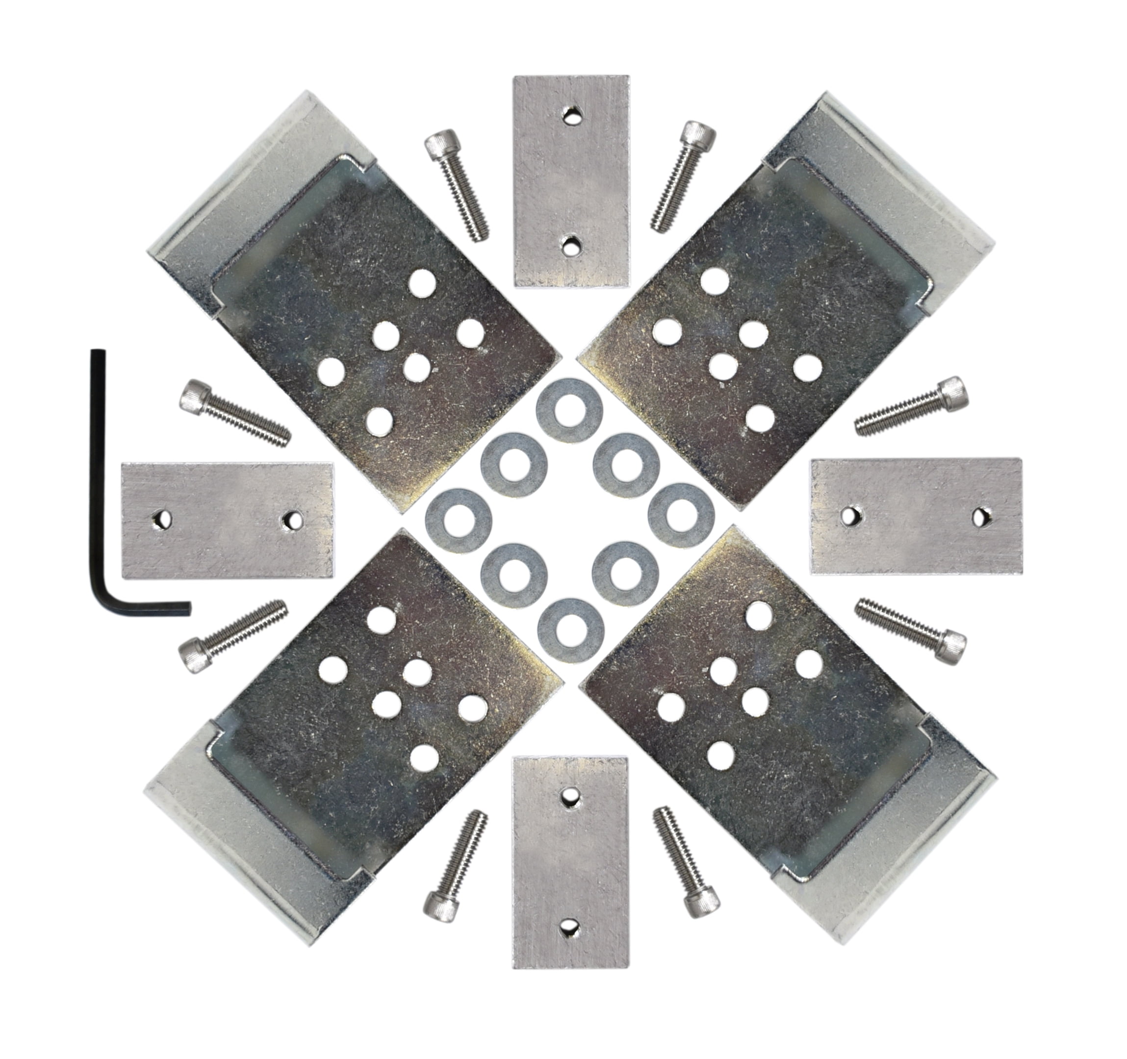 Trailfx 22440504 Tonneau Cover Rail Clamp Tfx Soft Tri Fold Tonneau Covers For Tri Fold Covers Powder Coated Black Steel Walmart Canada