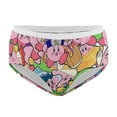 thumbnail image 3 of Play Kirby Women's Brief Lady Lace Underwear Breathable Elastic Sexy Bikini Hipster Panties, 3 of 6