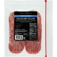 COLUMBUS Sliced Reduced Sodium Italian Dry Salame, Refrigerated, 8 oz Plastic Tray