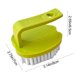 thumbnail image 3 of Cepillo para verduras para fregar patatas: estropajo de plástico resistente con cerdas rígidas para limpiar frutas, patatas, zanahorias y hortalizas de raíz. Cepillo estropajo ergonómico para, 3 of 6