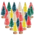 thumbnail image 1 of Árbol de Navidad VIOCIWUO Artificial Mini 1.7 pulgadas, 24 unidades con base, 1 of 9
