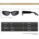 thumbnail image 2 of Gafas de sol retro, nuevas gafas de sol Netflix, gafas de sol de tendencia Premium Feeling, 2 of 5